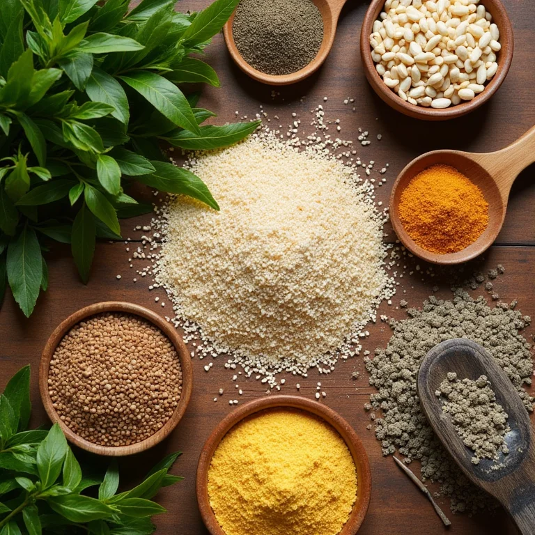 Composição de ração, grama e suplementos para gado