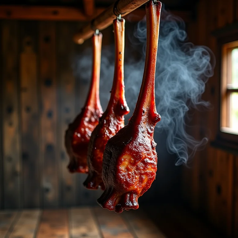 Costelinha defumada artesanalmente, o segredo do sabor irresistível da roça