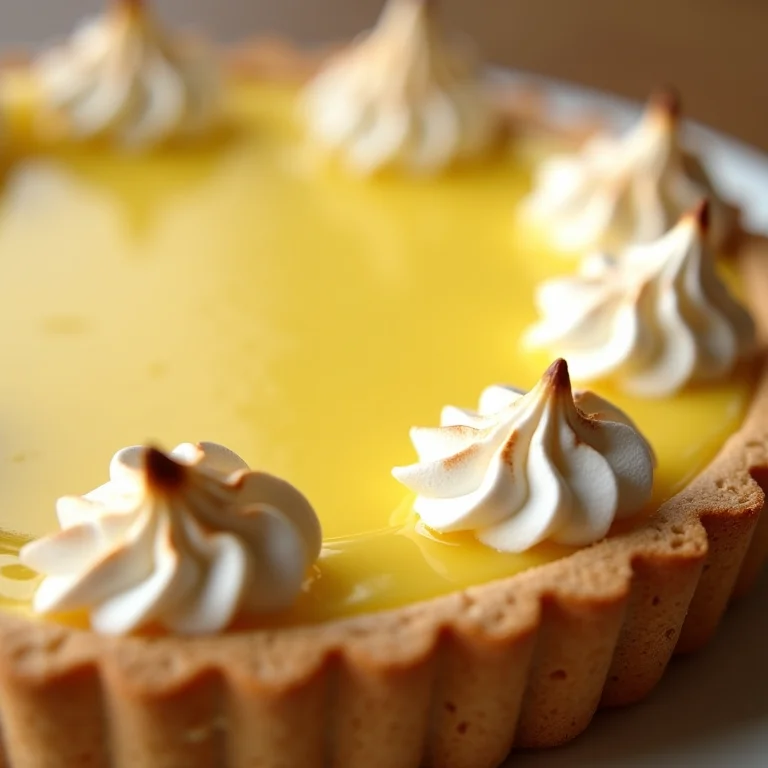 Creme de limão liso e sem grumos