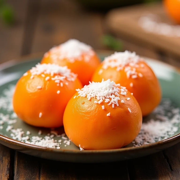 Doce de mamão com coco ralado