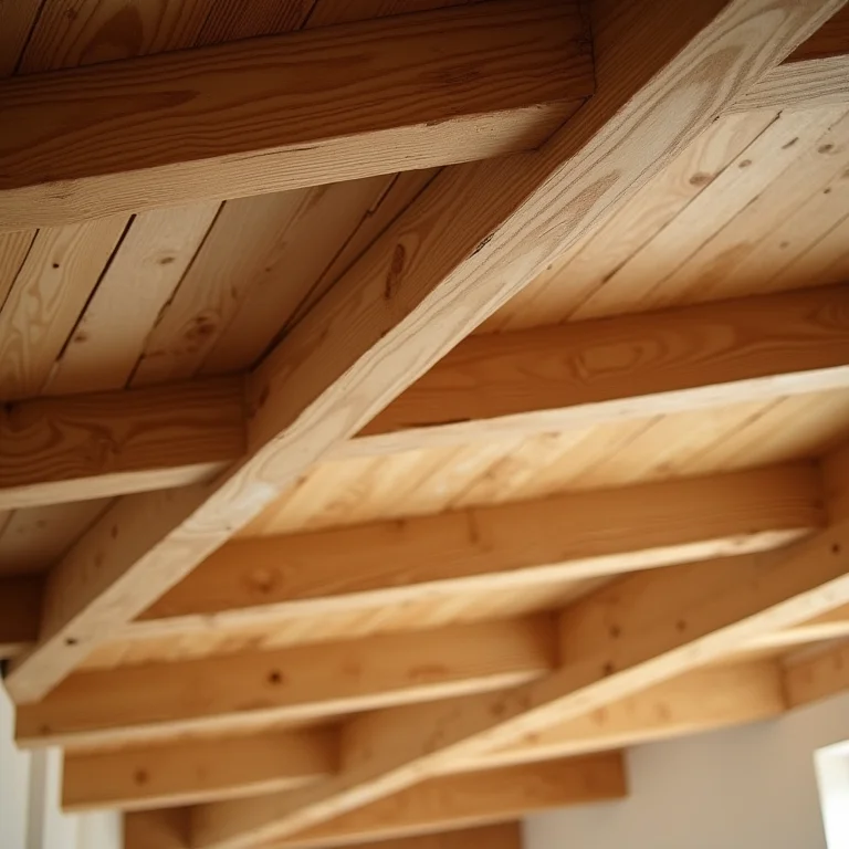 Espaçamento correto entre vigas de madeira