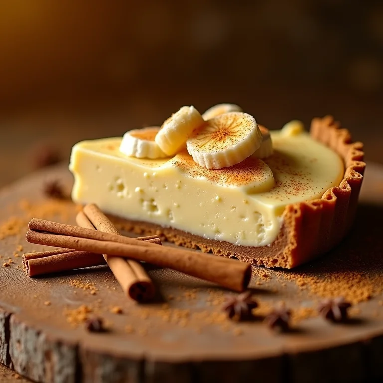 Especiarias para aquecer a alma na torta de banana.