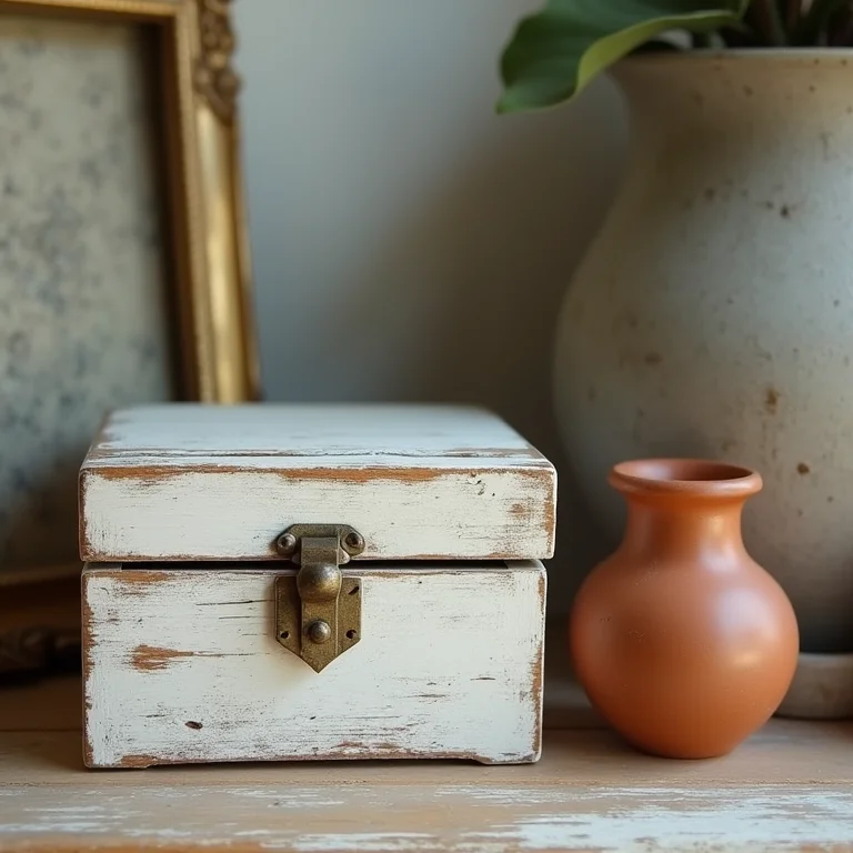 Exemplos de pátina DIY em diferentes objetos