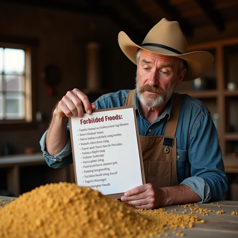Guia completo de alimentos proibidos para porcos.