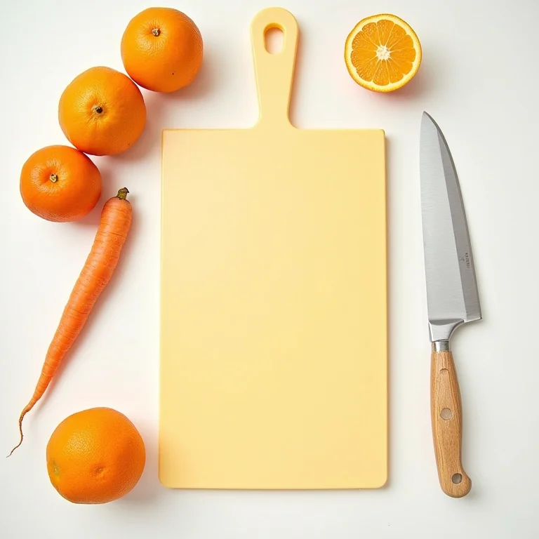 Ingredientes para suco de laranja com cenoura em flat lay