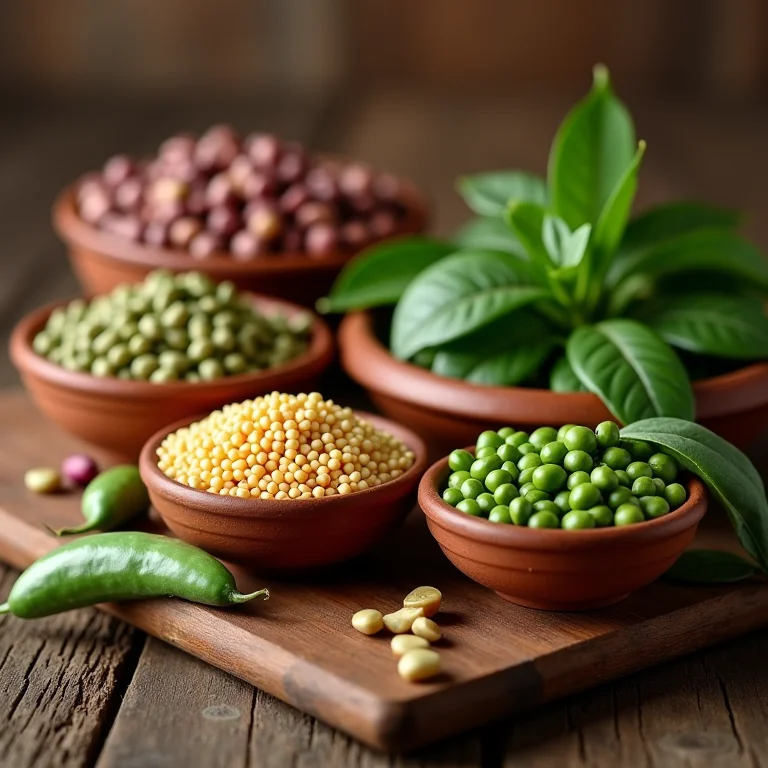 Legumes nutritivos para alimentar porcos