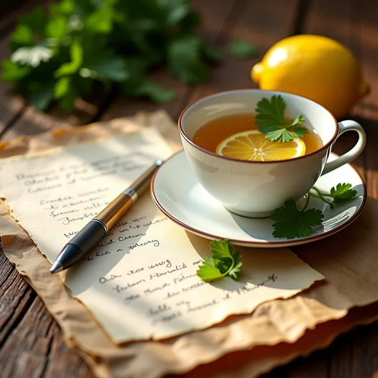 Lembretes importantes sobre o chá de coentro com limão.