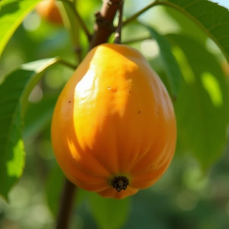 Mamão fresquinho colhido direto do quintal de casa.