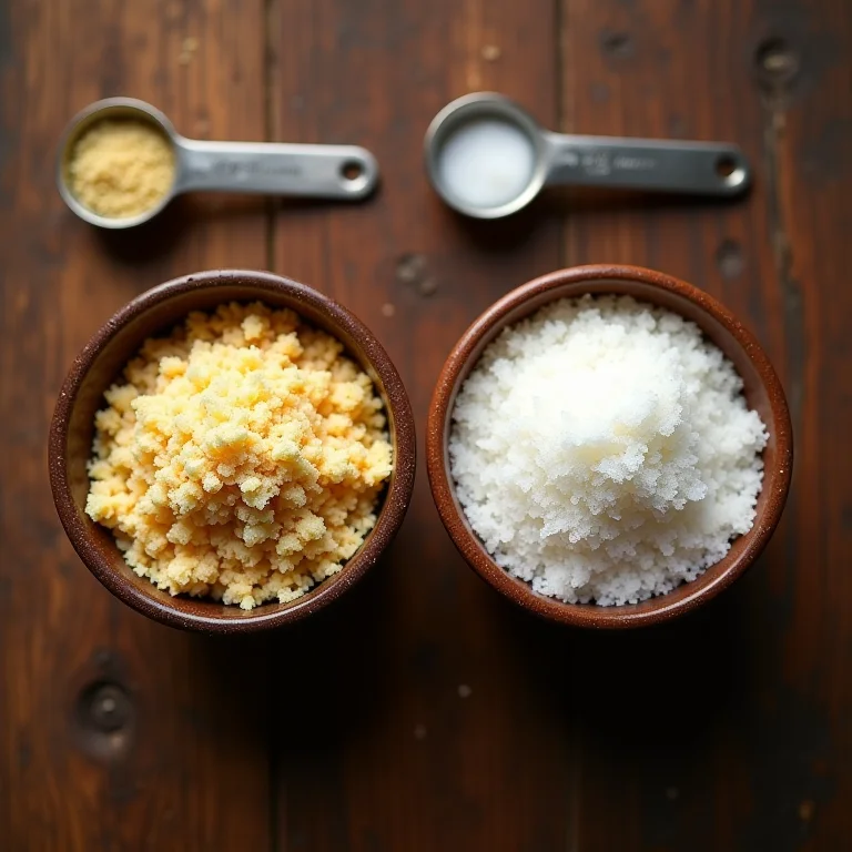 Mandioca versus polvilho doce para bolo