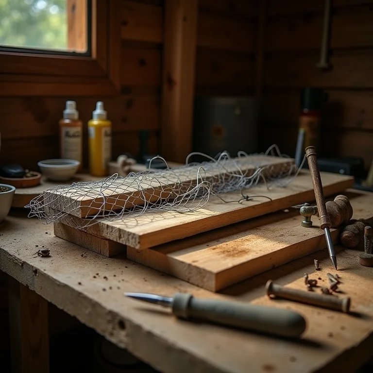 Materiais essenciais para construir um galinheiro móvel