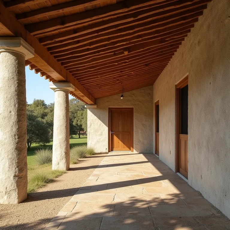 Materiais seguros e duráveis para baia de cavalo