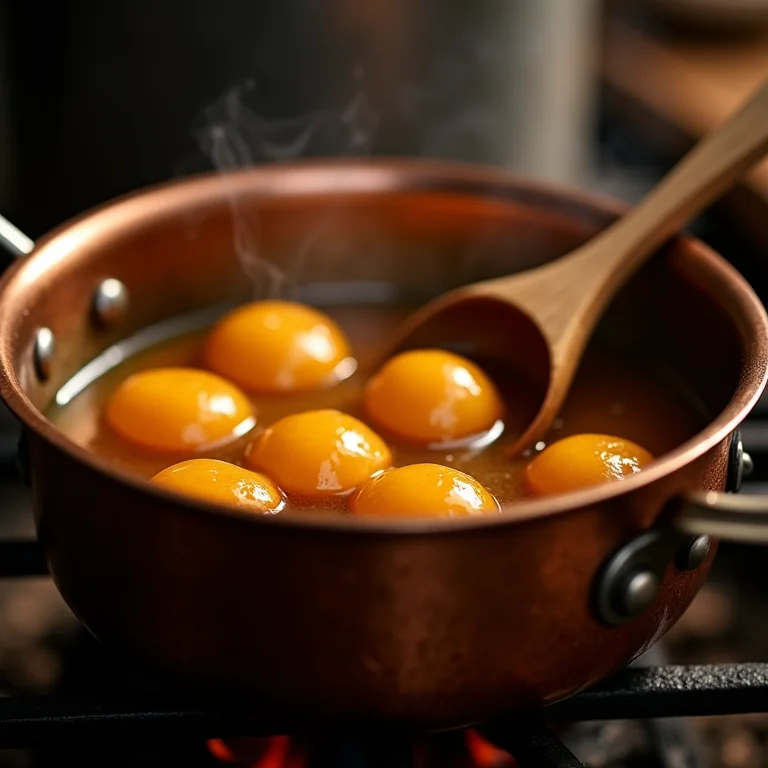 Mexendo o Doce de Caju na panela