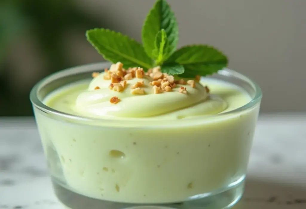 Mousse de Siriguela Cremosa: Segredo Revelado Para Surpreender Mousse de siriguela cremosa em tigela de vidro