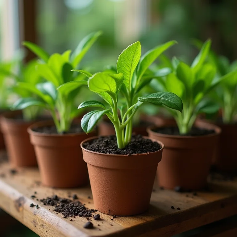 Mudas de pimenta biquinho de alta qualidade