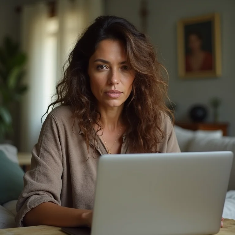 Mulher denunciando comércio ilegal de animais silvestres