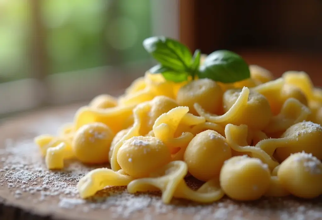 Nhoque caseiro italiano derretendo na boca