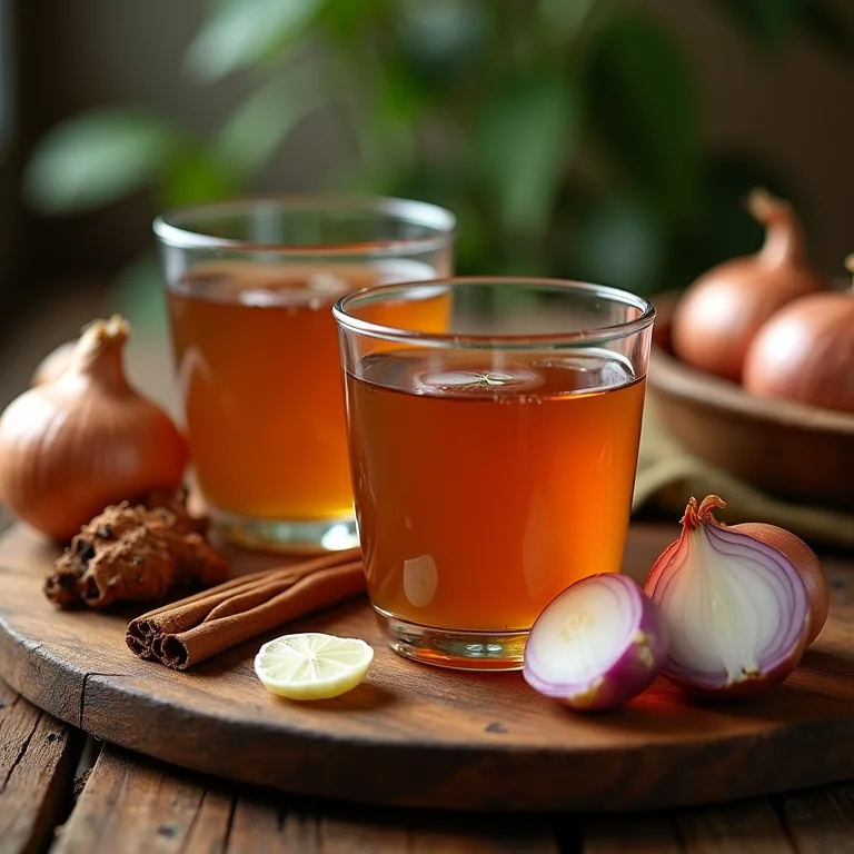 Outras receitas de chá de cebola para aliviar a gripe.