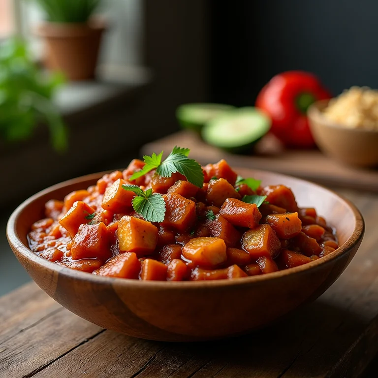 Paçoca de jaca, versão vegana da paçoca de carne seca