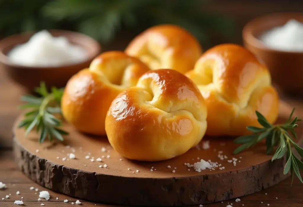 Pão de queijo caseiro com 3 ingredientes.