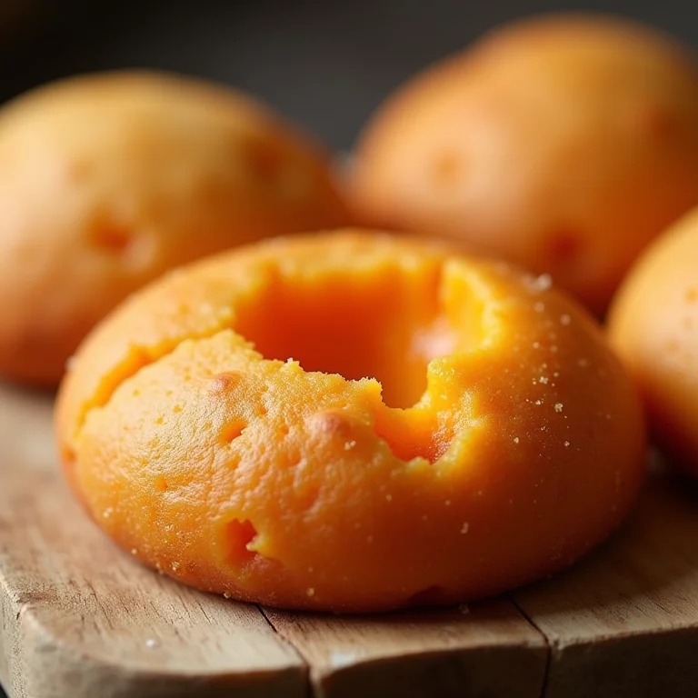 Pão de Queijo de Frigideira Fit com Batata Doce