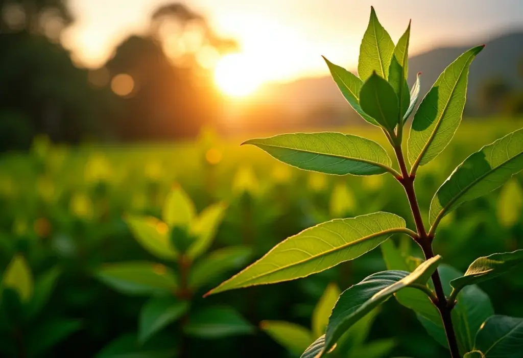 Plantação de chicória em sítio no interior de Minas Gerais