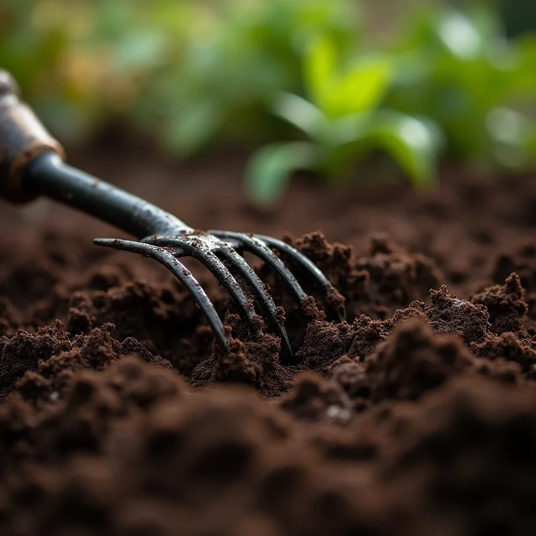 Preparação do solo para plantio de couve-flor