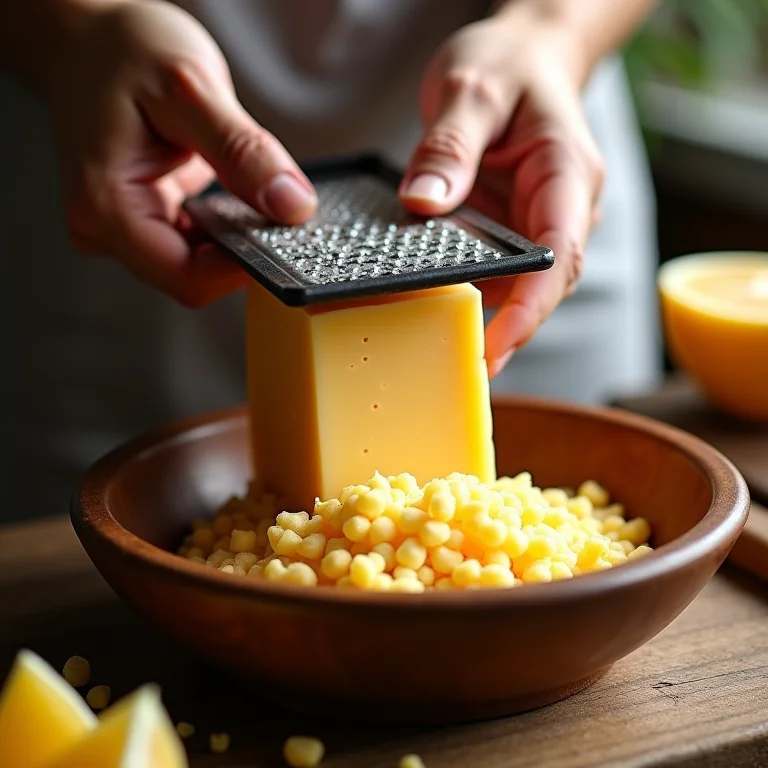 Queijo de qualidade para pão de queijo de frigideira