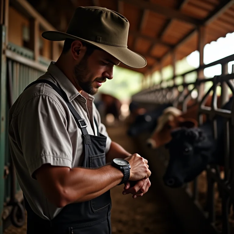 Redução do tempo de ordenha com a ordenhadeira.