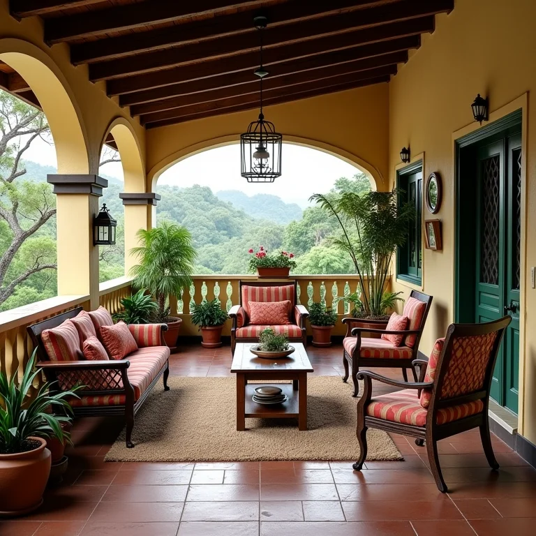 Sacada com excesso de decoração, mostrando a importância do 'menos é mais'