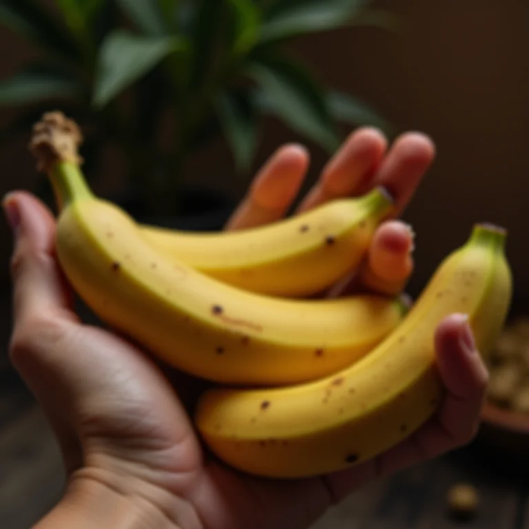Testando o ponto ideal da banana para torta.