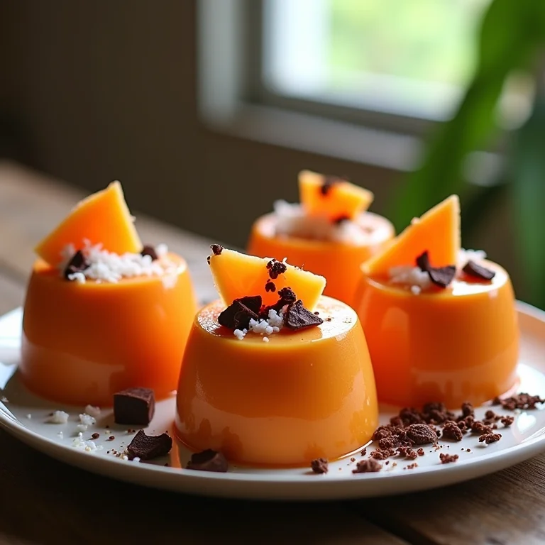 Variações deliciosas do pudim de mamão