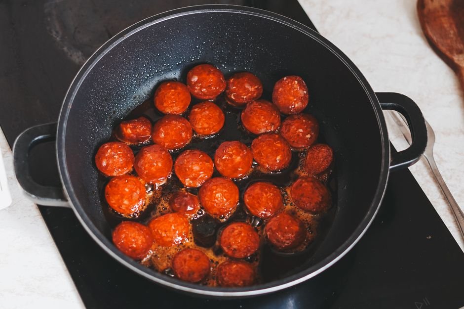 Canjiquinha com linguiça
