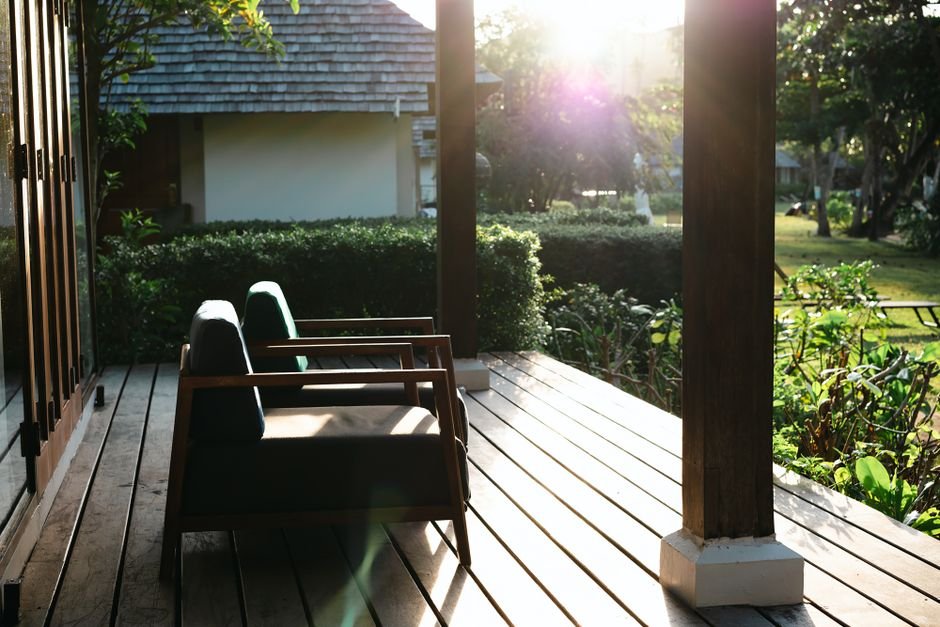 Deck de madeira