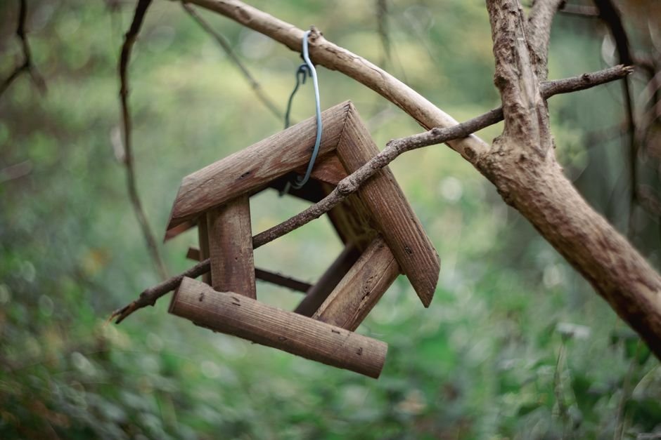 Casinha de madeira rústica
