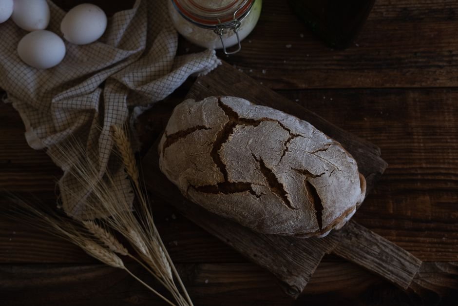 Pão de abóbora integral
