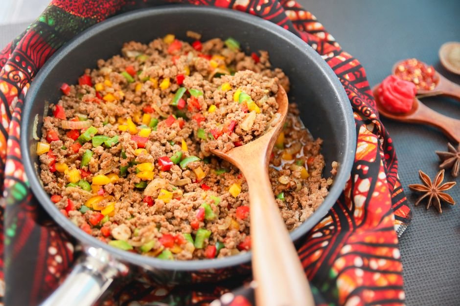 Quibebe com carne seca